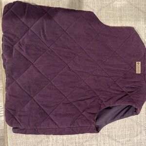 Purple corduroy Columbia vest